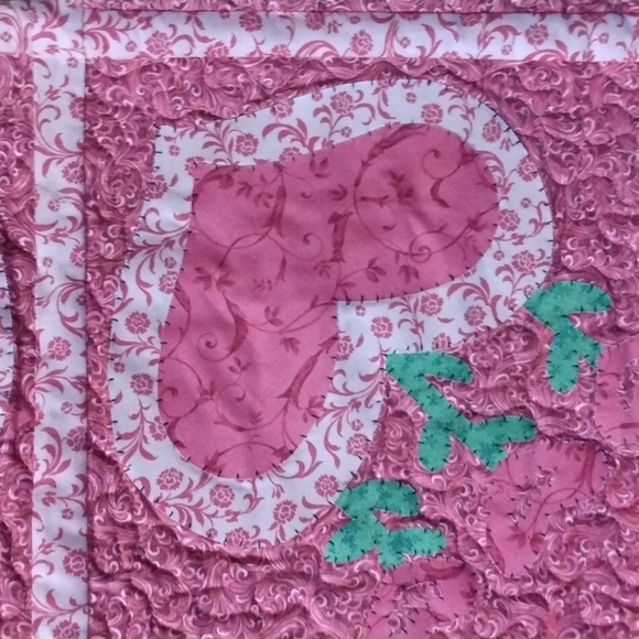 Handmade Quilted Wall hanging - Picture 2 of 6